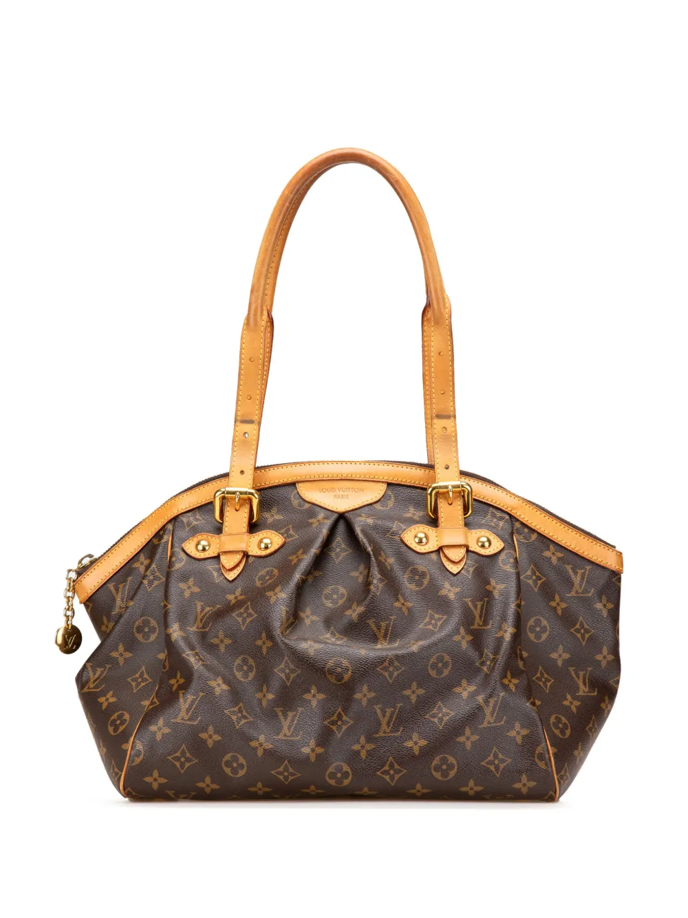 Louis Vuitton Pre-Owned 2009 モノグラム ティヴォリ GM ショルダーバッグ - ブラウン Louis Vuitton Pre-Owned 2009 モノグラム ティヴォリ GM ショルダーバッグ - ブラウン