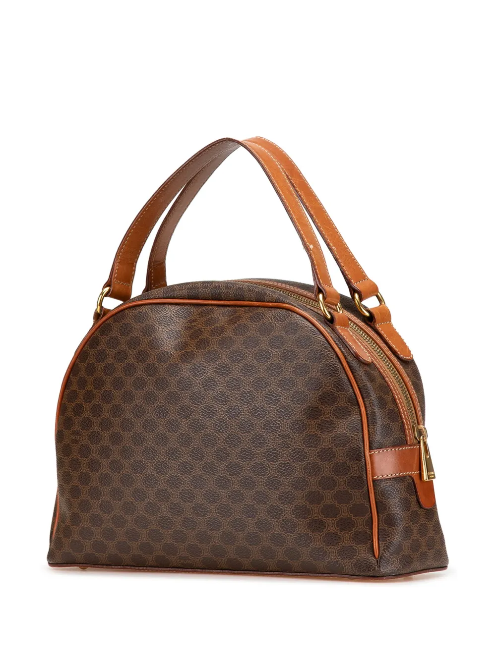 Pre-owned Celine 1997 Macadam Coated Canvas Handbag