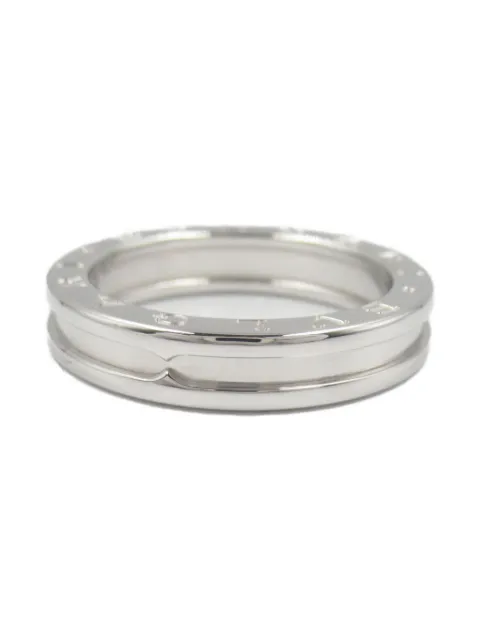Bvlgari Pre-Owned anillo B.zero1 en oro blanco de 18kt 2010