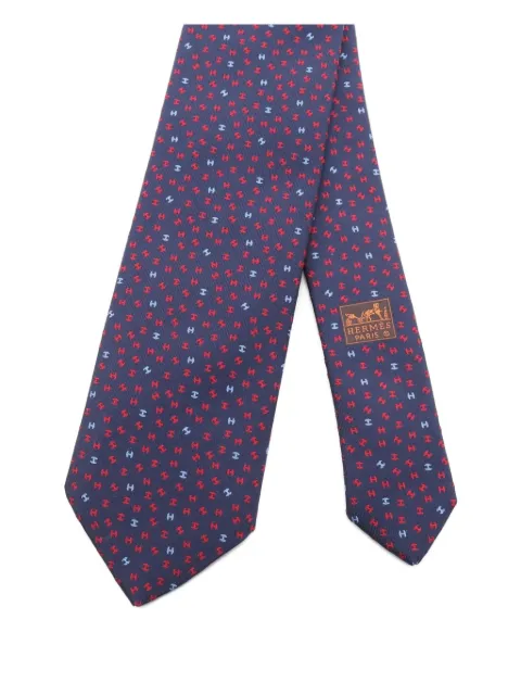 Hermès Pre-Owned 2020s silk tie