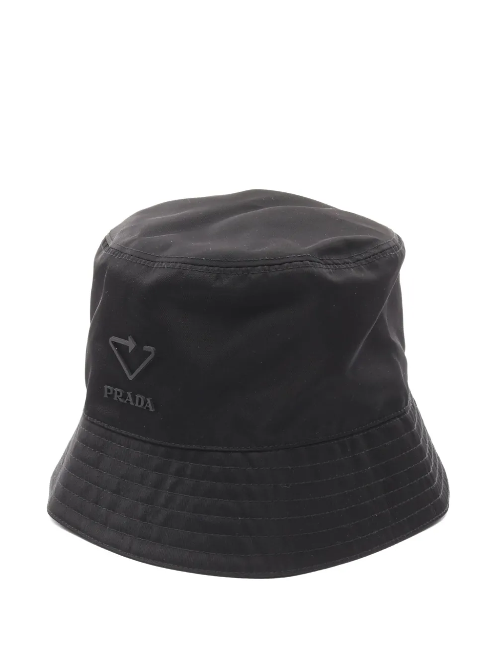 Prada Pre-Owned 2020 logo bucket hat | Black | Image 1