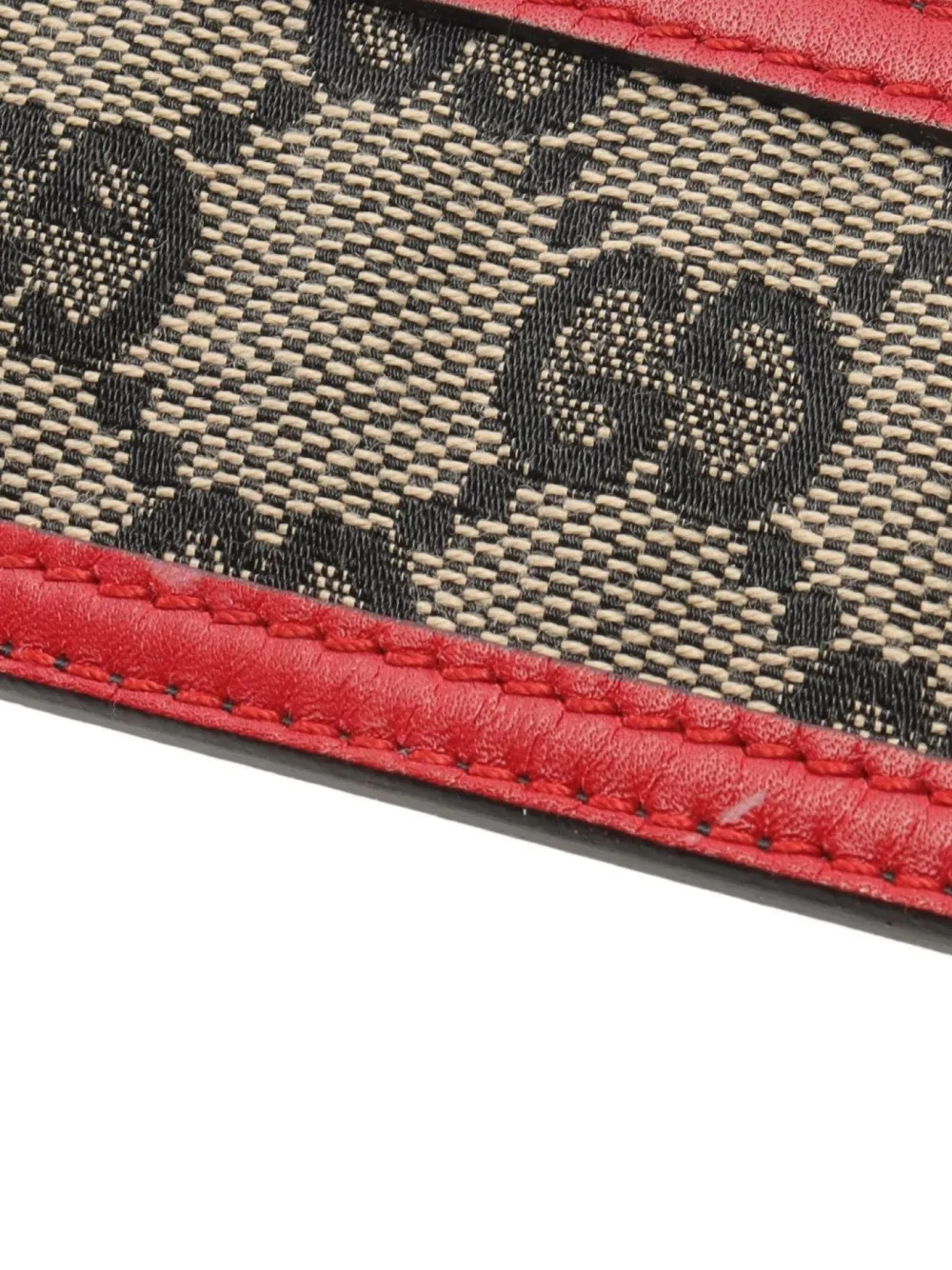 Gucci Pre-Owned 2010s GG canvas leather belt | Image 2