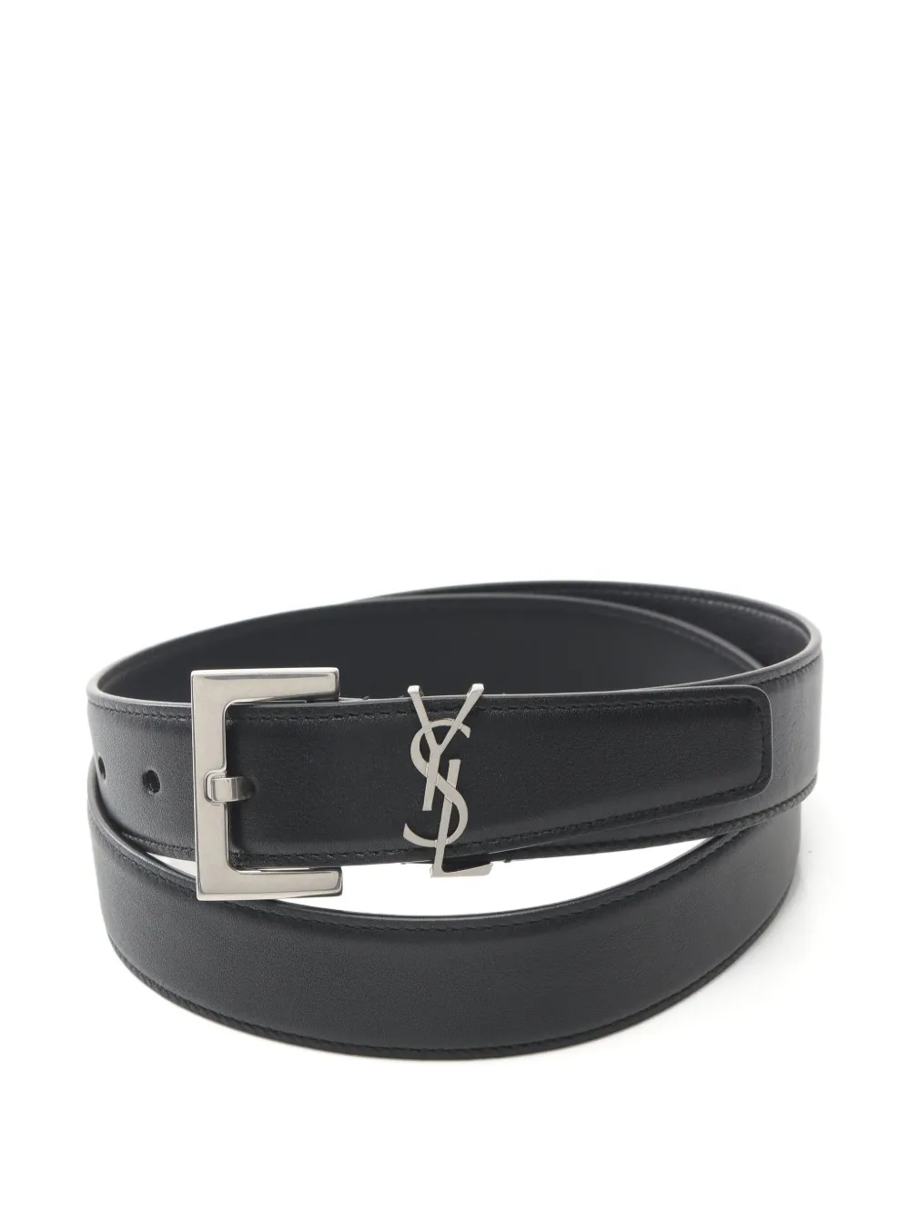 Saint Laurent Pre-Owned 2020s Cassandra belt | Black | Image 1