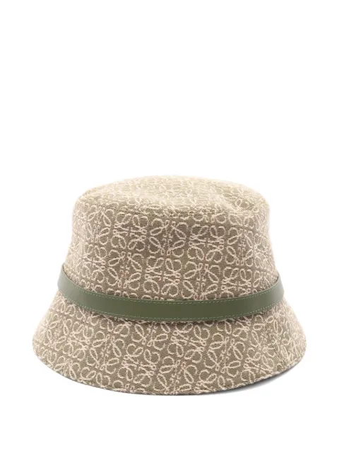 Loewe Pre-Owned 2010 Anagram jacquard bucket hat