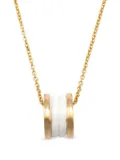 Bvlgari Pre-Owned 10's 18kt rose gold B.zero1 necklace