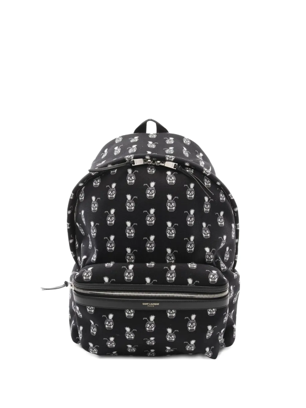 Saint Laurent Pre-Owned 10s Classic Hunting printed backpack | Black | Image 1