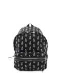 Saint Laurent Pre-Owned 10s Classic Hunting printed backpack - Black