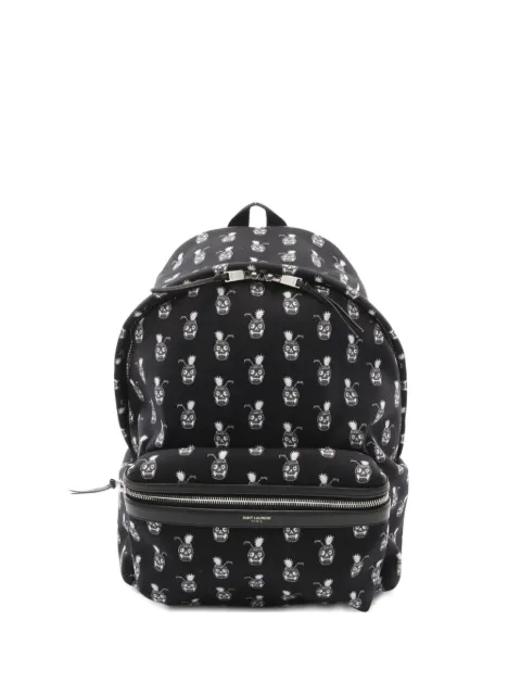 Saint Laurent Pre-Owned 10s Classic Hunting printed backpack