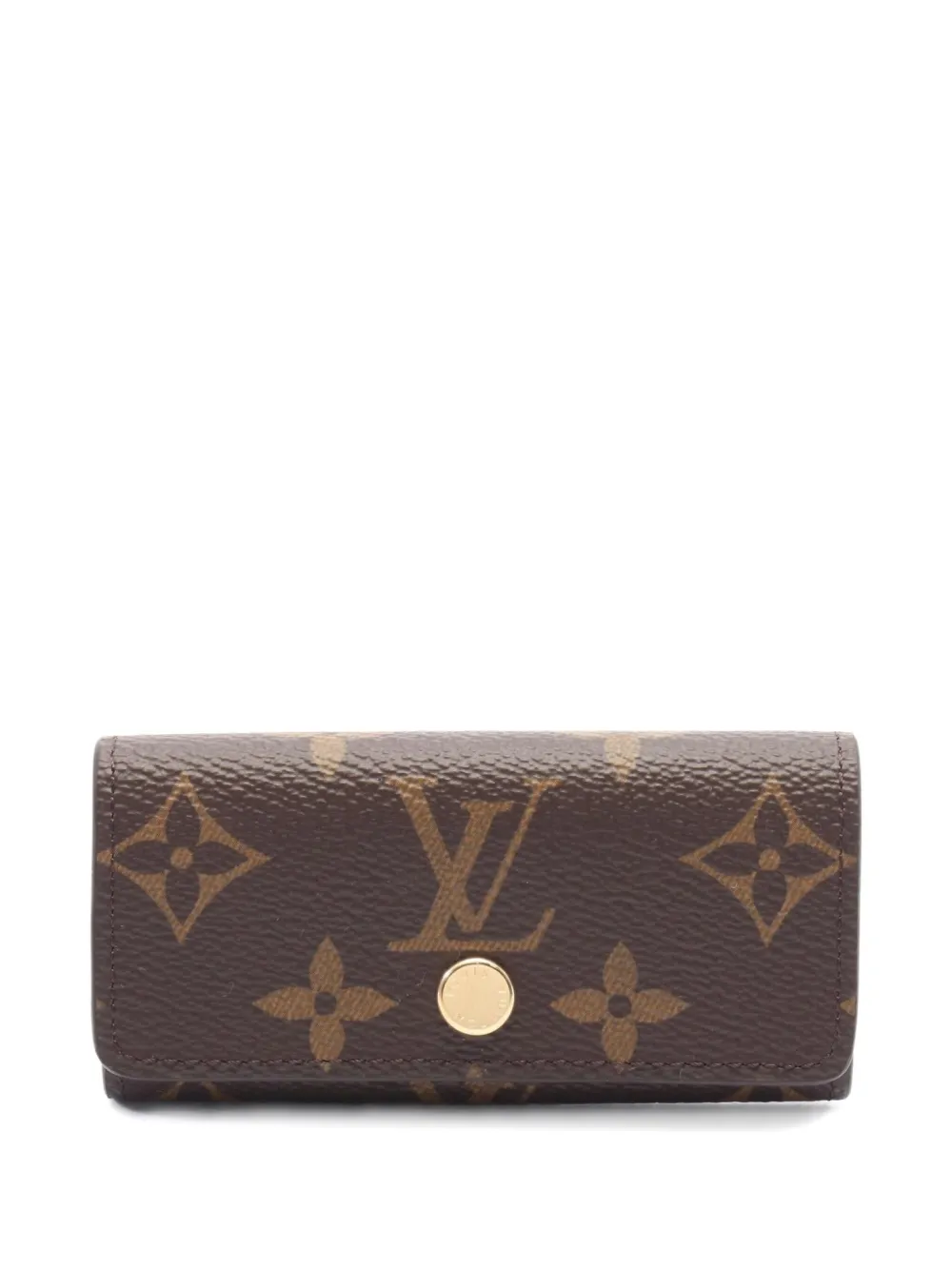 Louis Vuitton Pre-Owned 2010s モノグラム 4 キーケース - ブラウン Louis Vuitton Pre-Owned 2010s モノグラム 4 キーケース - ブラウン