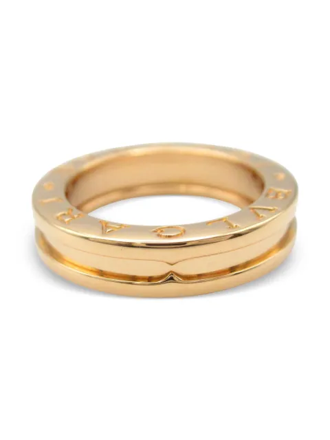 Bvlgari Pre-Owned 10's 18K rose gold B.zero1 ring
