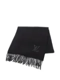 Louis Vuitton Pre-Owned 2010s cashmere scarf - Black