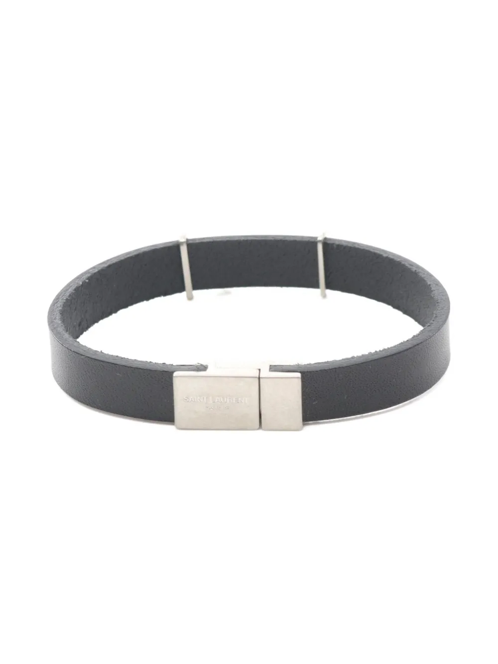 Saint Laurent Pre-Owned 2020s Cassandre leather bracelet | Image 2