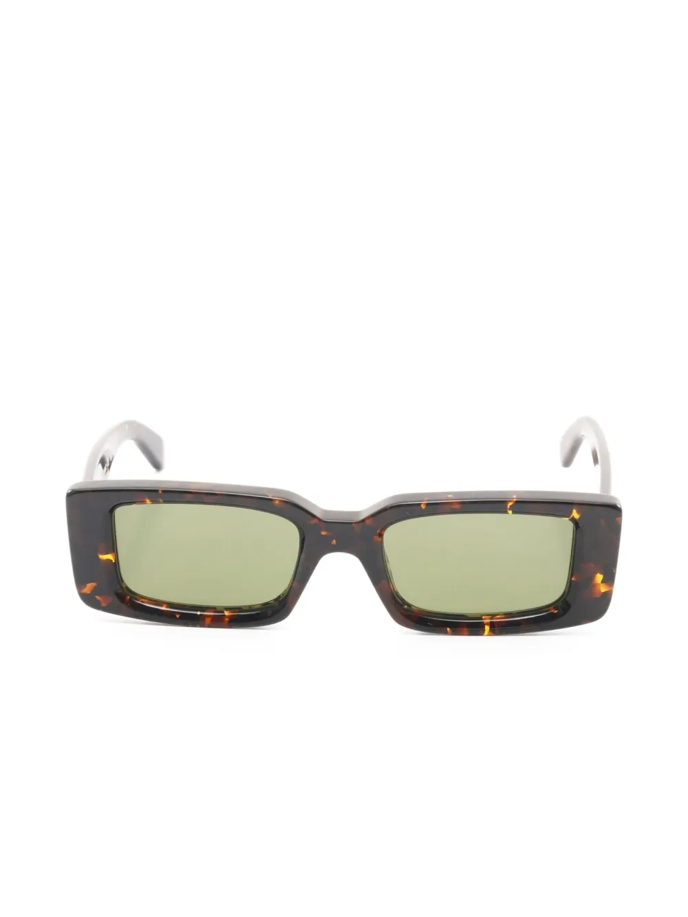Off-White Pre-Owned 2020s Arthur サングラス - ブラウン Off-White Pre-Owned 2020s Arthur サングラス - ブラウン