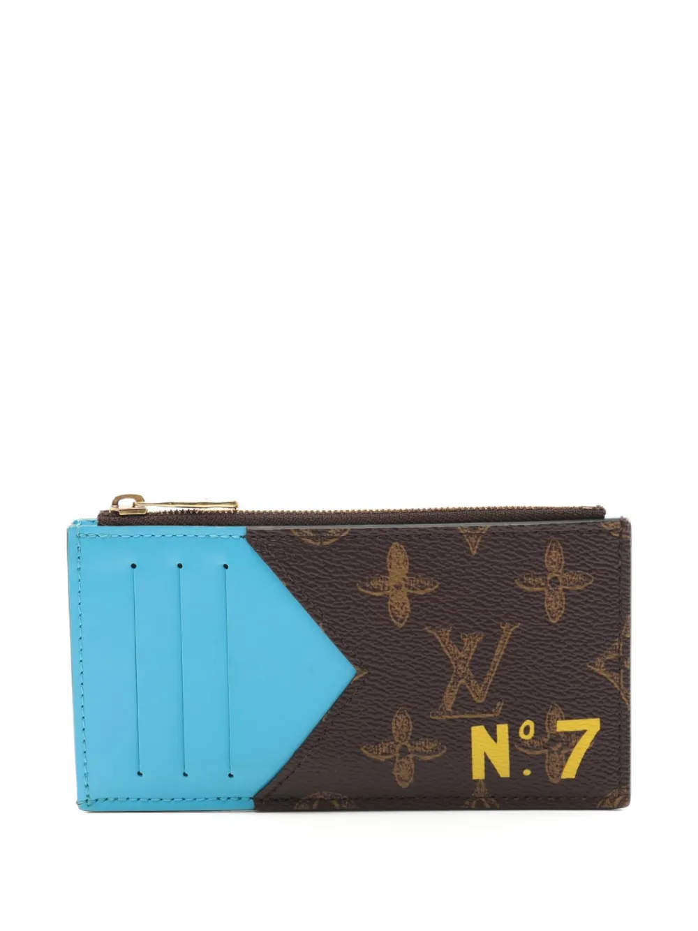 Louis Vuitton Pre-Owned 2021 No.7 cardholder | Brown | Image 1