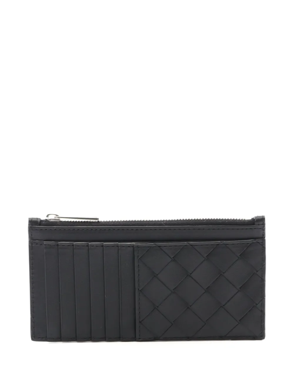 Bottega Veneta Pre-Owned 2020s Intrecciato leather wallet | Black | Image 1