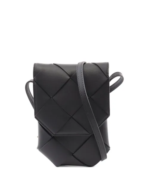Bottega Veneta Pre-Owned 2020s Diago Maxi Intrecciato leather phone pouch
