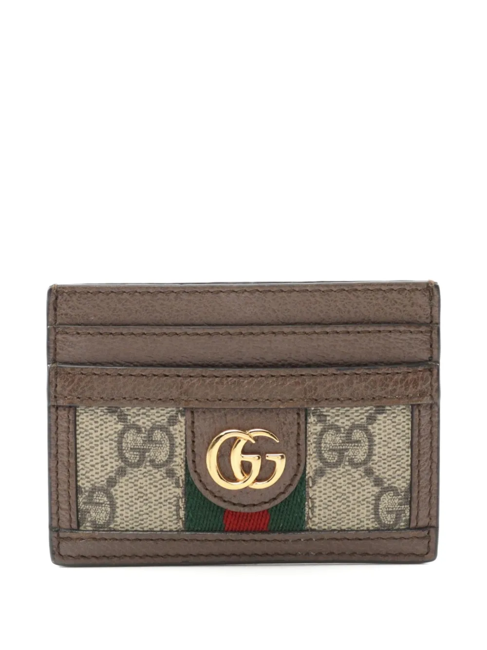 Gucci Pre-Owned 2010s Ophidia GG cardholder | Brown | Image 1