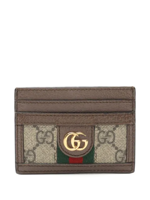 Gucci Pre-Owned حامل بطاقات 'أوفيديا GG' من عقد 2010