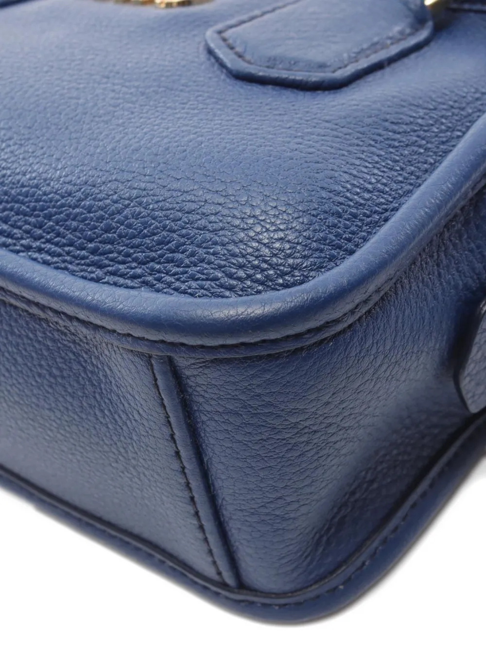 Pre-owned Miu Miu 2010s Arcadie Two-way Handbag In Blue