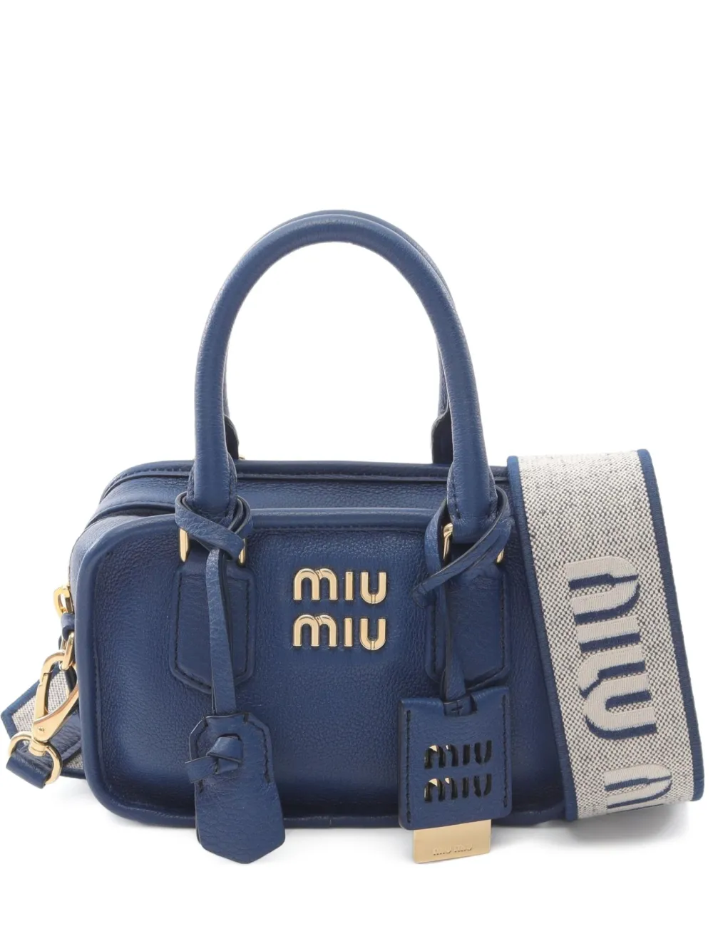 Miu Miu Pre-Owned Borsa a mano Arcadie two-way anni 2010 | blu | Image 1