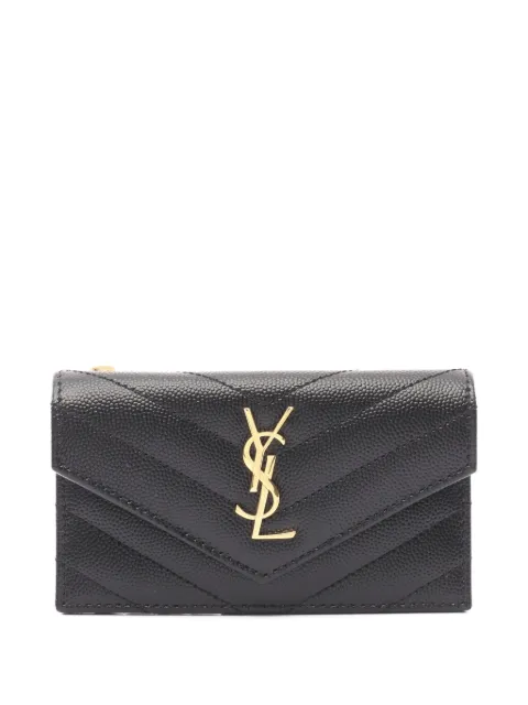 Saint Laurent Pre-Owned 2020s quilted wallet