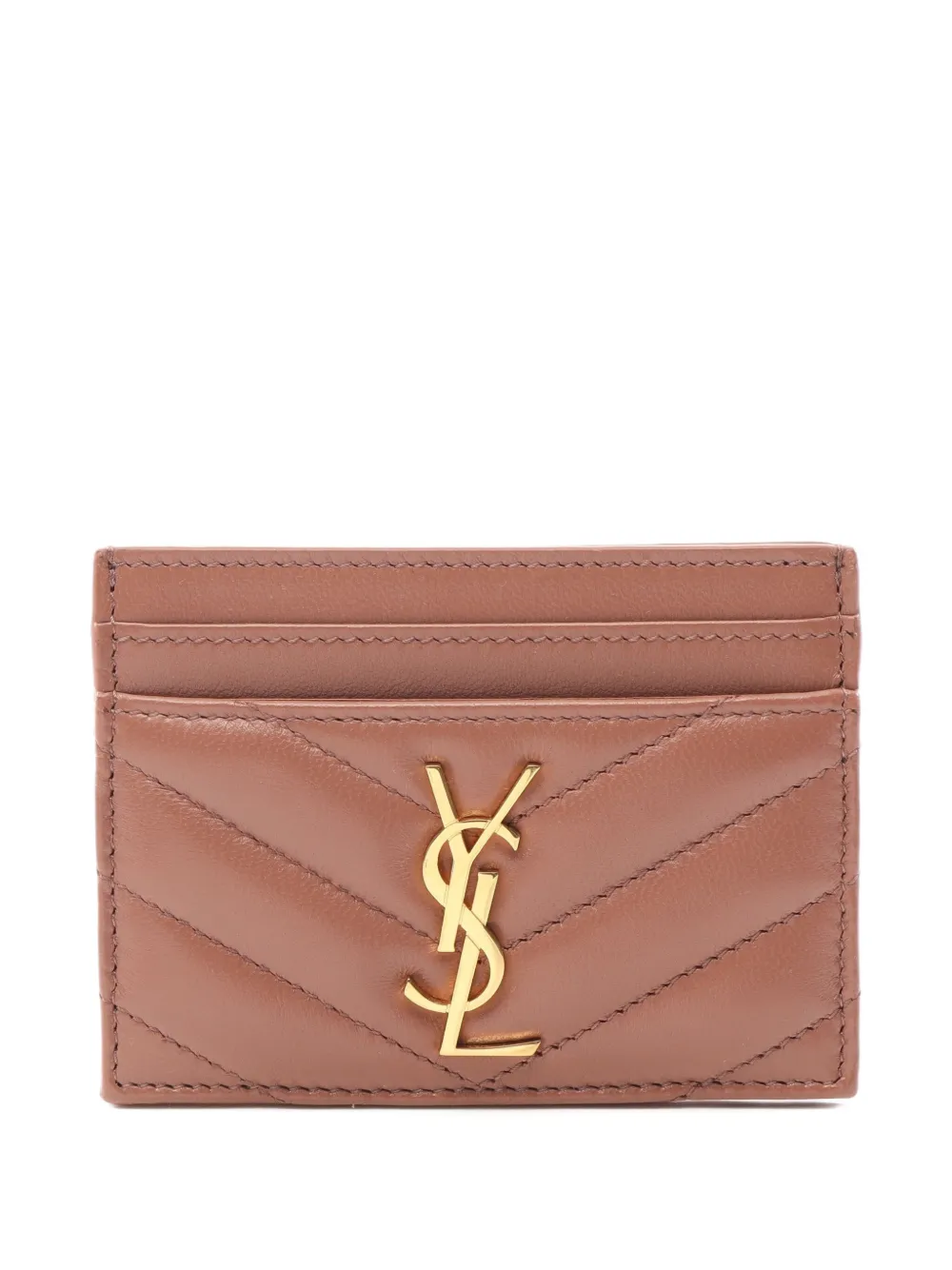 Saint Laurent Pre-Owned 2020s Cassandre card holder | Pink | Image 1