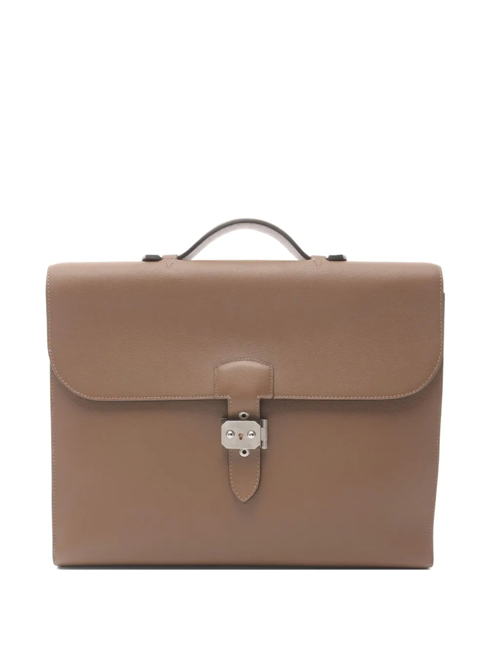 Hermès Pre-Owned 2019 Sac A Depeches 37 business bag | Brown | Image 1