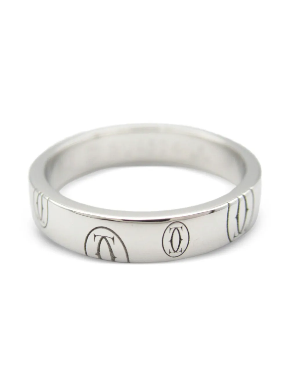 Cartier 2010s 18K white gold Happy Birthday ring | Women | Image 2