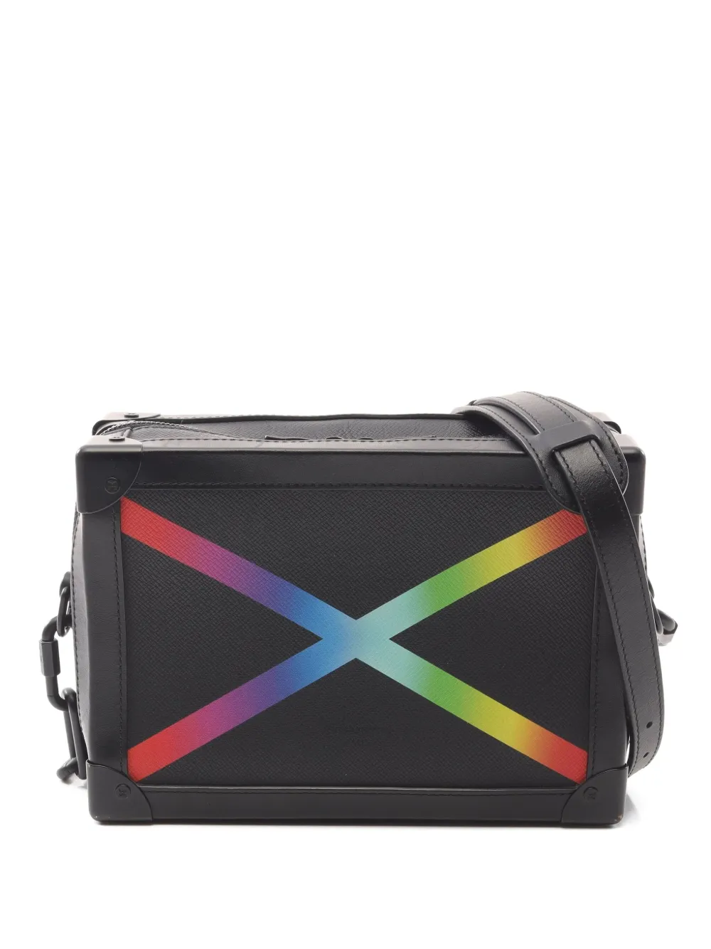 Louis Vuitton Pre-Owned 2019 Taiga Rainbow shoulder bag | Black | Image 1