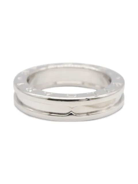 Bvlgari Pre-Owned 10's 18kt white gold B-zero1 ring