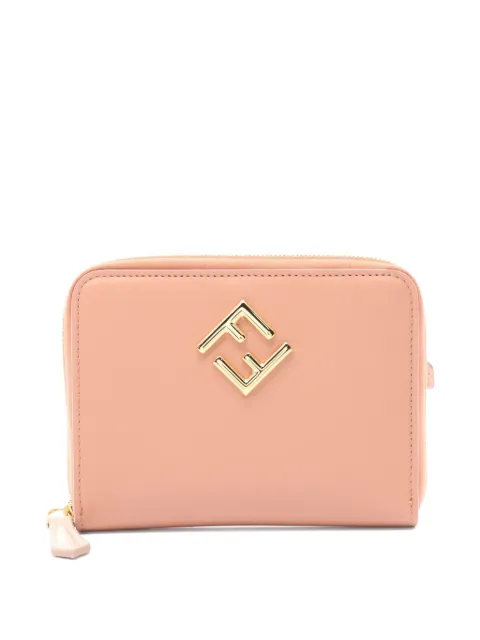 Fendi Pre-Owned 20s FF Diamonds zip-fastening wallet