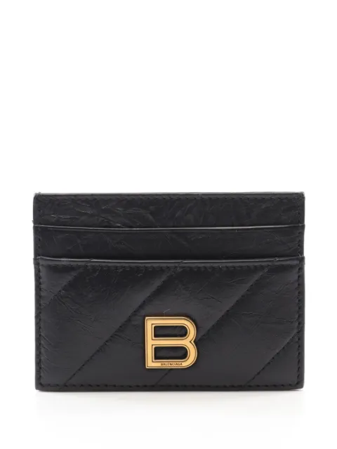Balenciaga Pre-Owned 2020s Crush leather cardholder