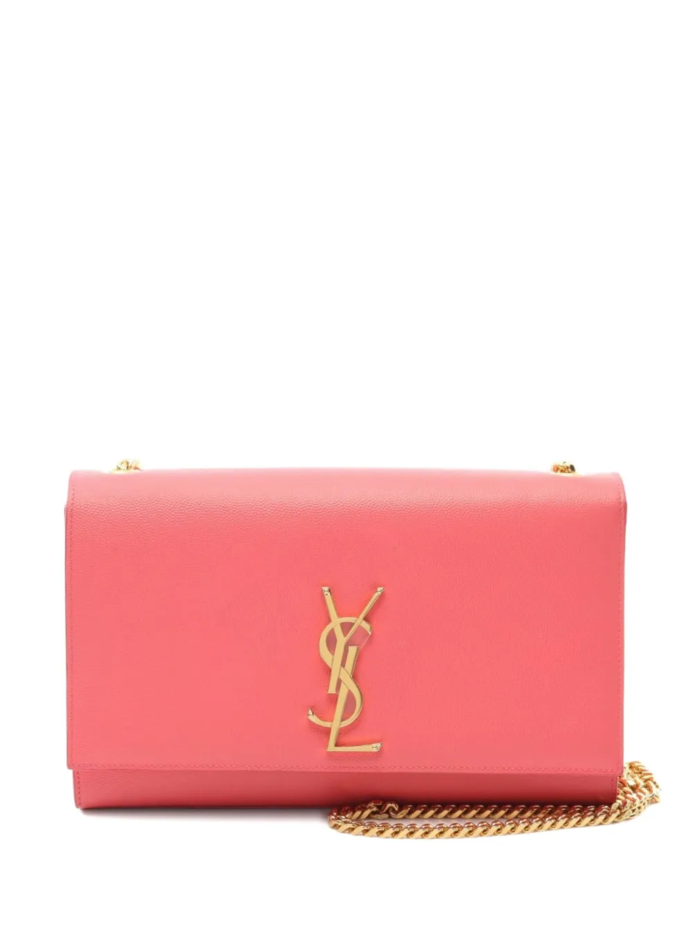 Saint Laurent Pre-Owned 2010s Kate leather shoulder bag | Pink | Image 1