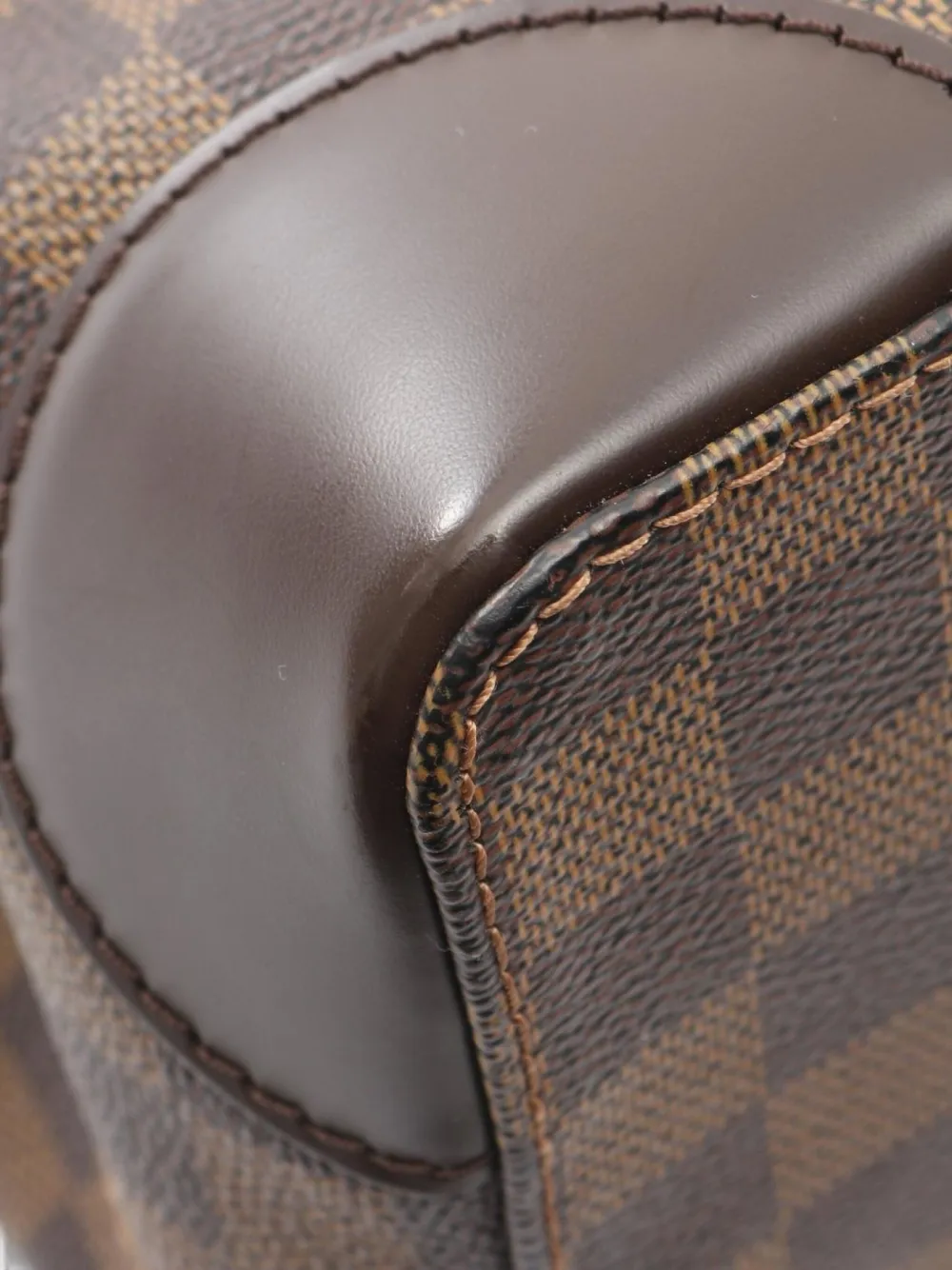 Pre-owned Louis Vuitton 2008 Hampstead Pm Tote Bag In Brown