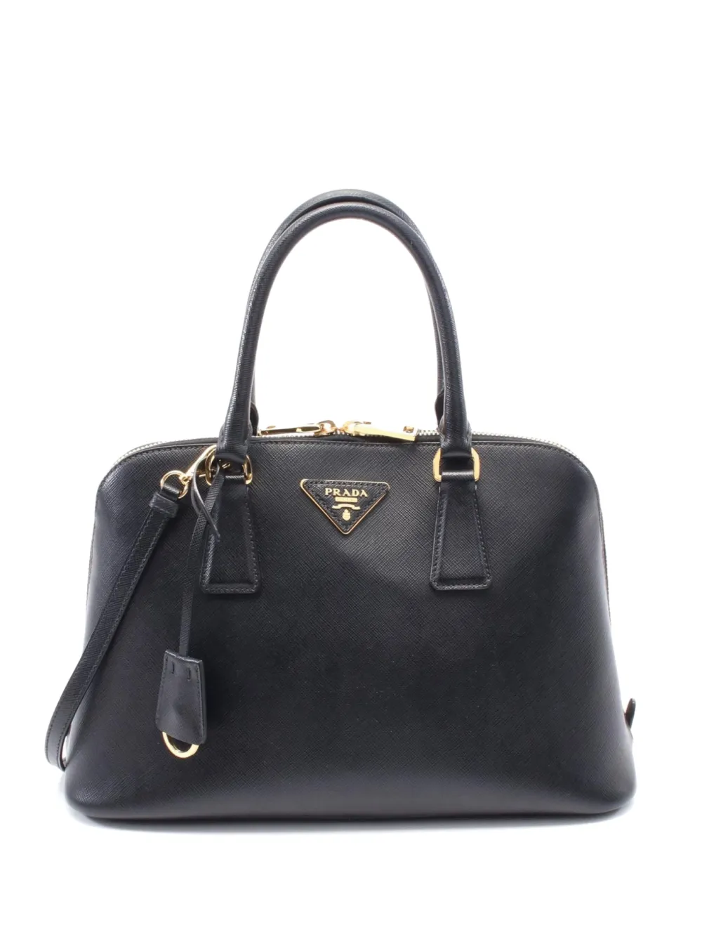 Prada Pre-Owned 2010s leather tote bag | Black | Image 1