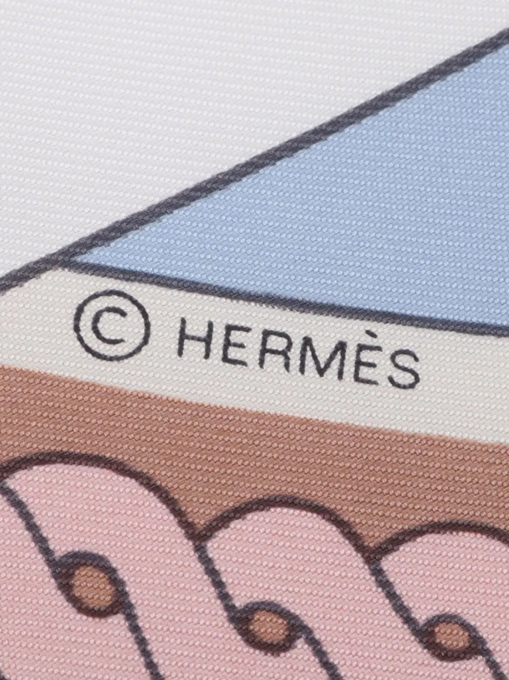 Hermès Pre-Owned fular Carres 90 LA BERLINE BAYADERE de seda 2020 | Image 2