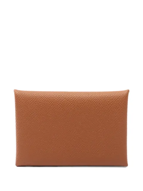 Hermès Pre-Owned محفظة 'كالفي' 2024