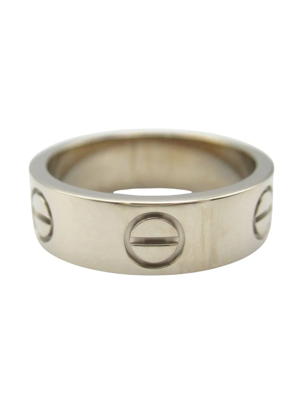 Cartier 2010s Love リング 18Kホワイトゴールド - シルバートーン Cartier 2010s Love リング 18Kホワイトゴールド - シルバートーン