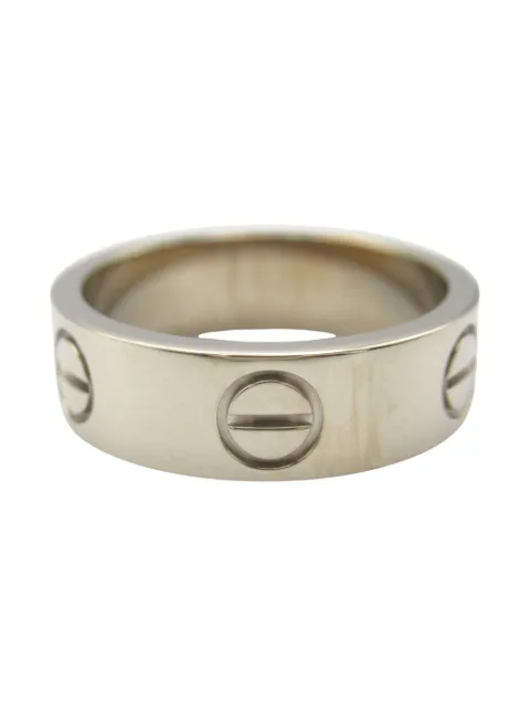 Cartier 2010s 18K white gold Love ring