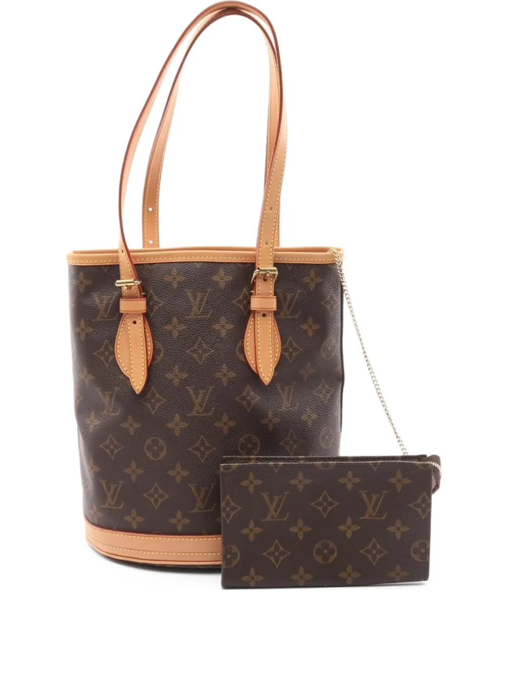 Louis Vuitton Pre-Owned 2002 monogram PM handbag | Brown | Image 1