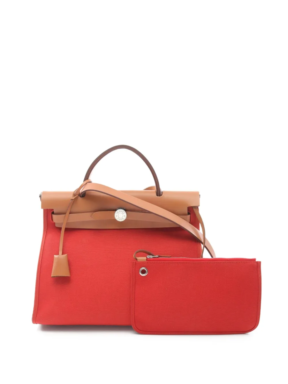Hermès Pre-Owned 2017 HerBag Zip PM handbag - レッド Hermès Pre-Owned 2017 HerBag Zip PM handbag - レッド