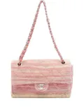 CHANEL Pre-Owned 2010-2011 Matelassé Espadrilles shoulder bag - Pink