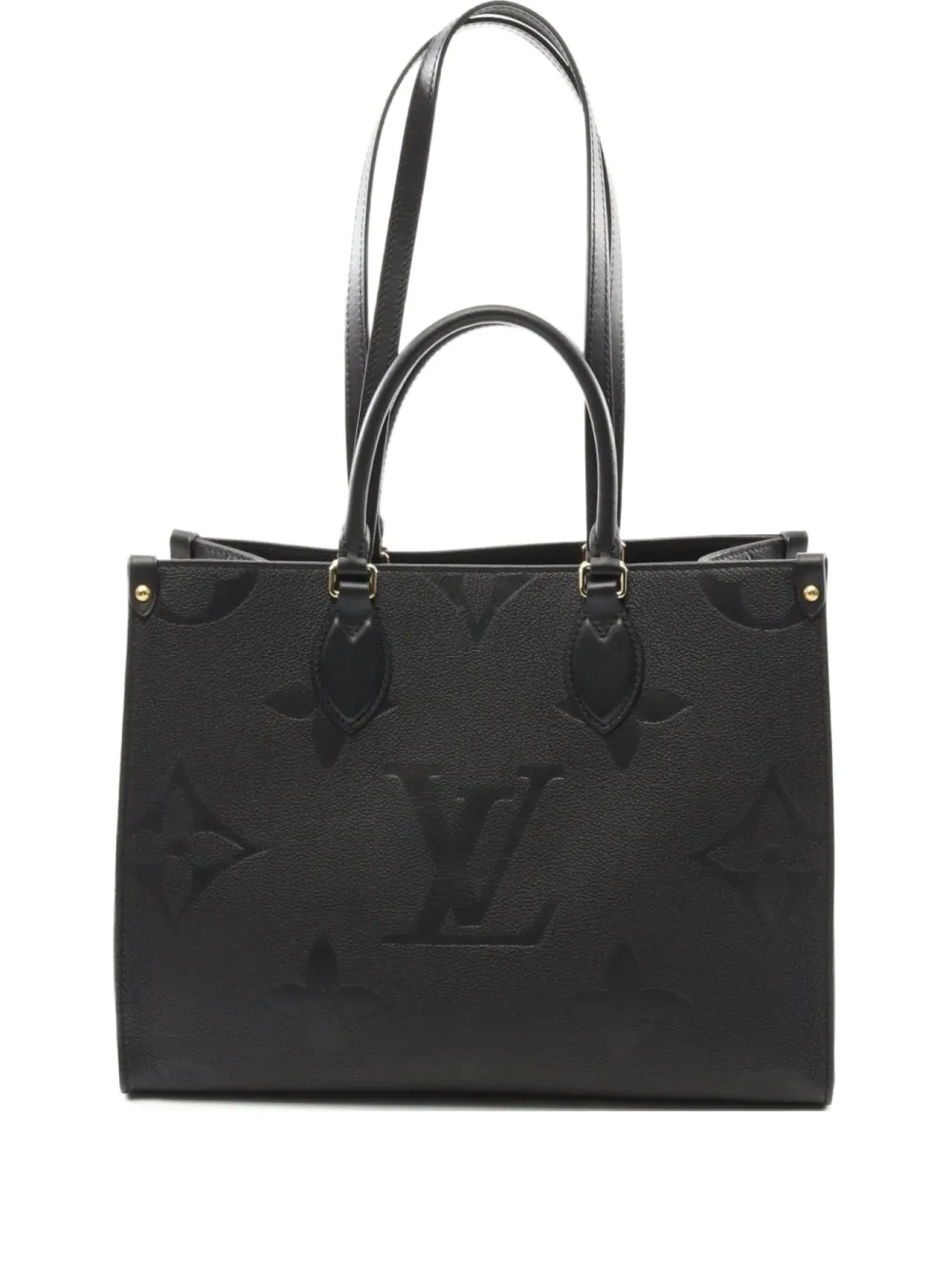 Louis Vuitton Pre-Owned 2021s On-the-go MM monogram tote bag | Black | Image 1