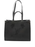 Louis Vuitton Pre-Owned 2021s On-the-go MM monogram tote bag - Black