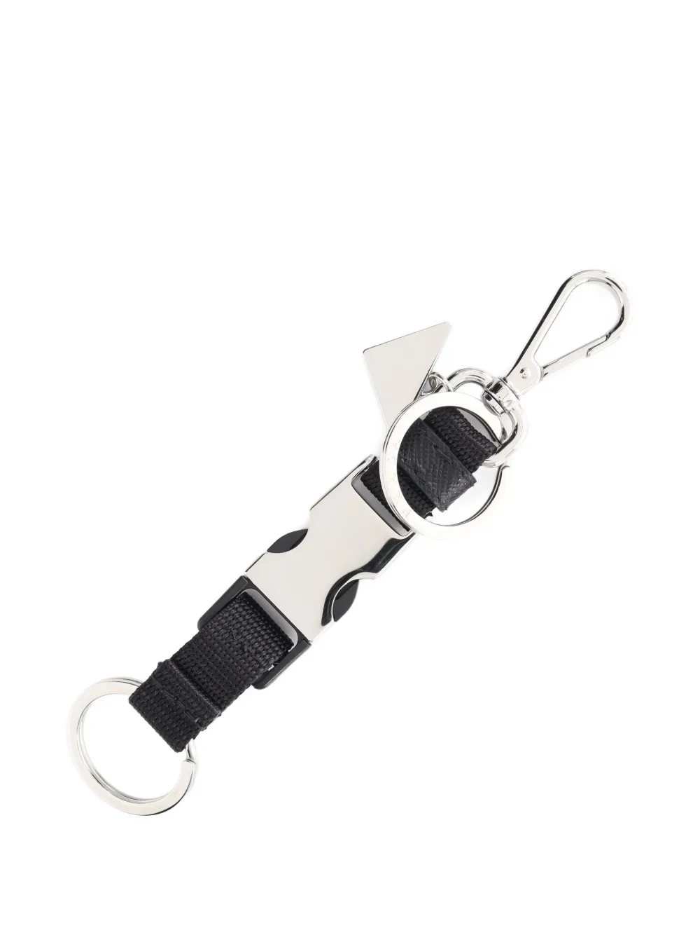 Prada Pre-Owned 2020s logo-lettering bag charm | Women | Image 2