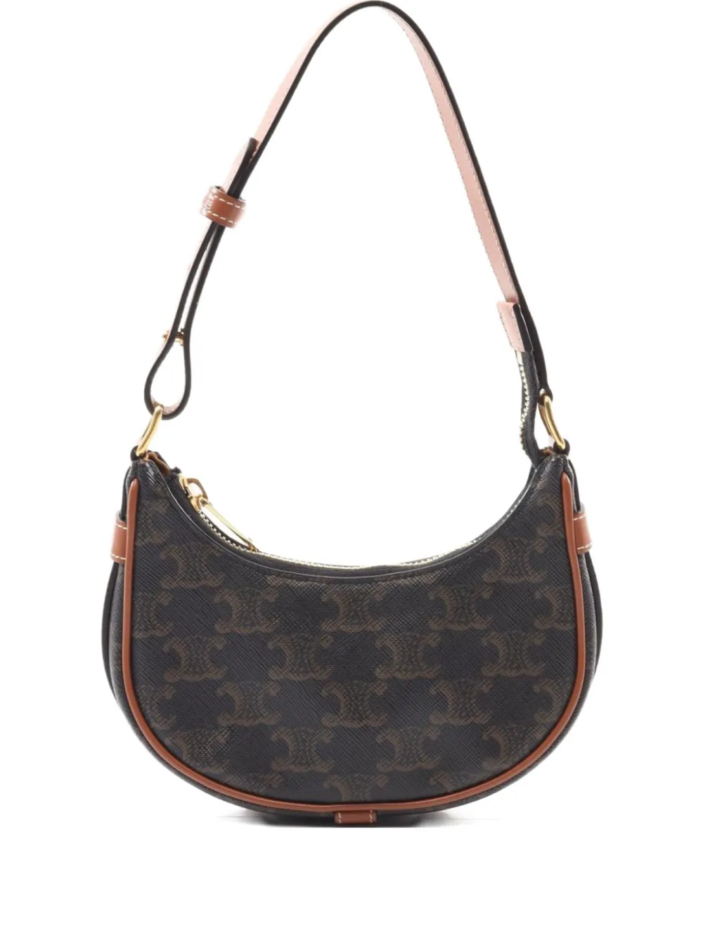 Céline Pre-Owned 2010s アヴァ ミニ トリオンフ ショルダーバッグ - ブラウン Céline Pre-Owned 2010s アヴァ ミニ トリオンフ ショルダーバッグ - ブラウン
