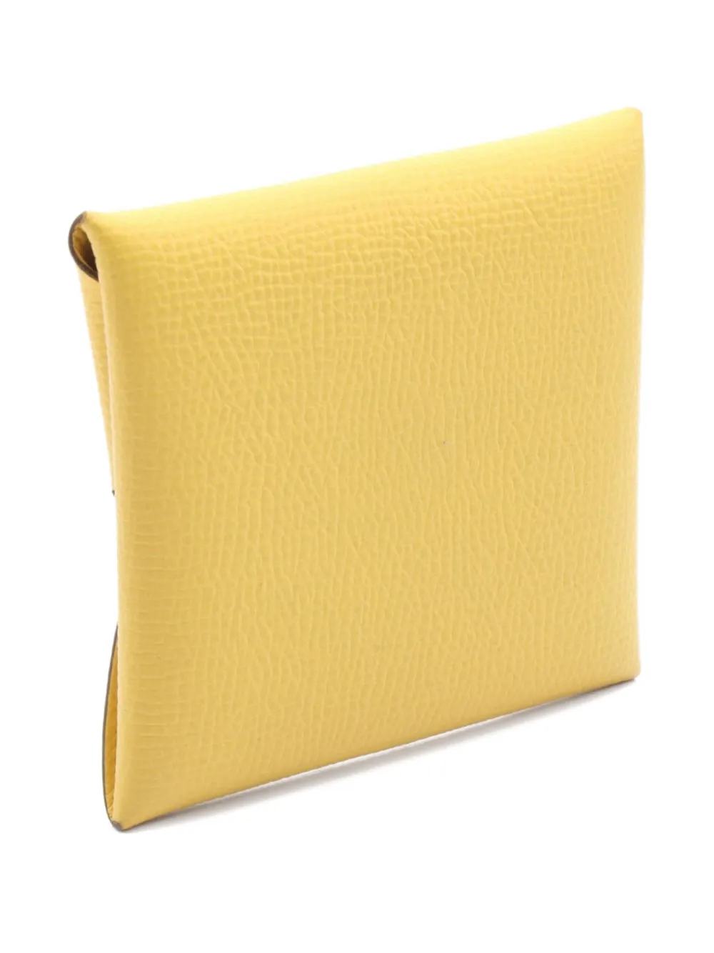 Hermès Pre-Owned 2022 Bastia Jaune square-frame purse | Pre-owned | Image 2