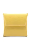 Hermès Pre-Owned 2022 Bastia Jaune square-frame purse - Yellow