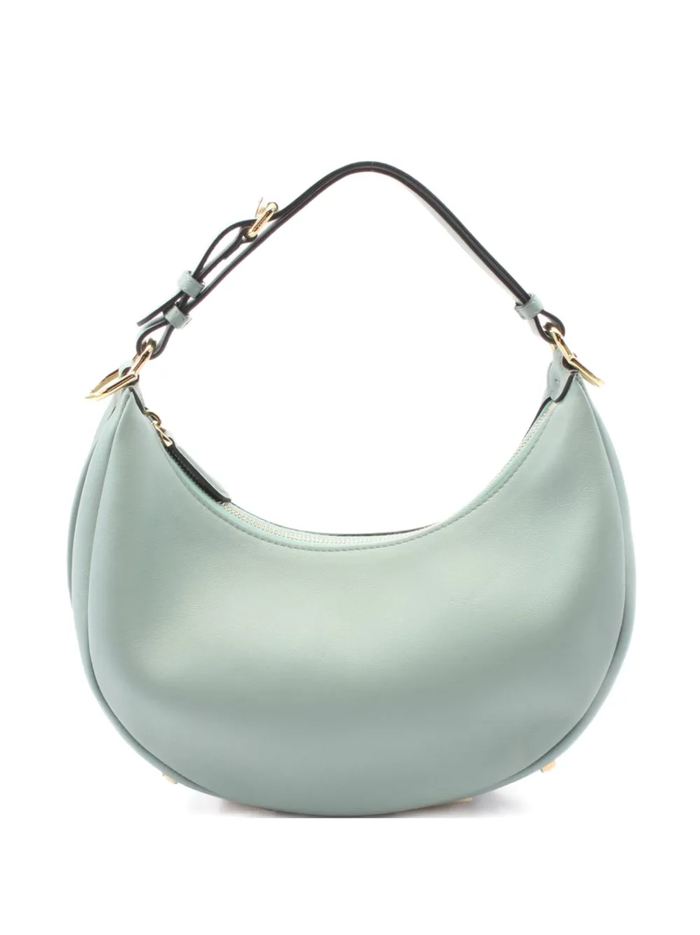 Fendi Pre-Owned 2010s leather shoulder bag | Green | Image 1
