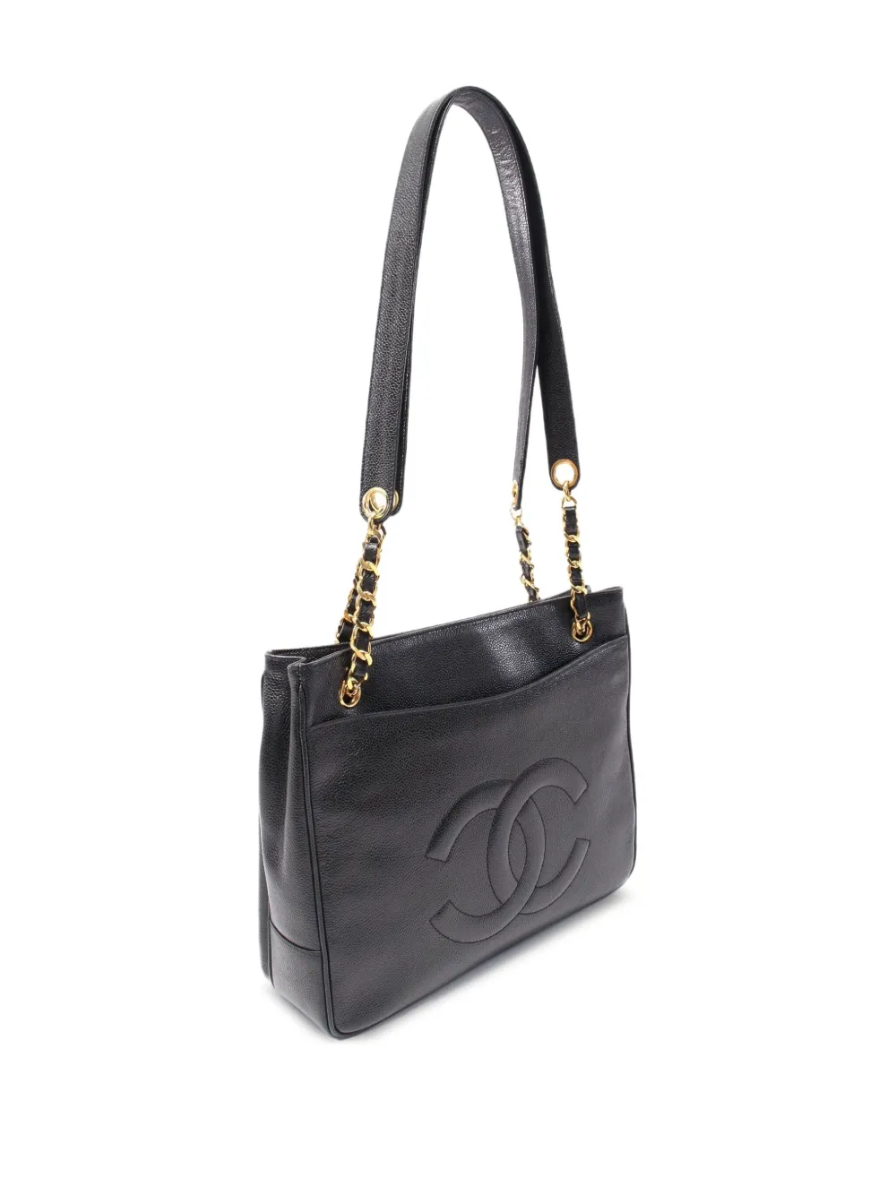 CHANEL Pre-Owned 1994-1996 Caviar Leather Chain shoulder bag | Pre-Owned | Image 2